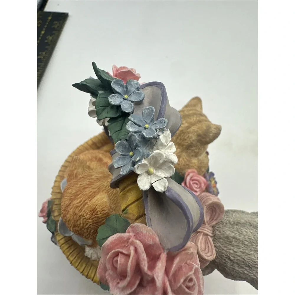 The San Francisco Music Box Company 229751 Kittens In A Basket Fur Elise
